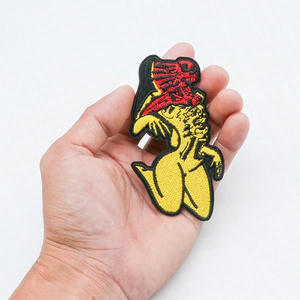 Parches bordados de dibujos animados, diseño personalizado para ropa, bolsos y gorras para niños, producción en masa, precio de fábrica - Product Image 4