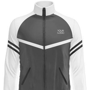 Ensemble de survêtement personnalisé avec logo pour hommes et femmes – Polaire chaud d'hiver respirant 100 % polyester, manches longues, coupe classique, vêtements de sport - Product Image 4