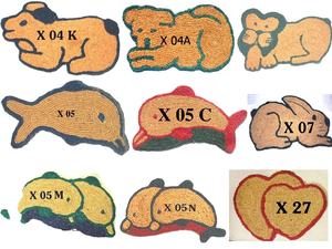 Exportation de produits populaires 2024 | Les tapis en fibre de coco en forme d'animaux domestiques sont respectueux de l'environnement - Product Image 2