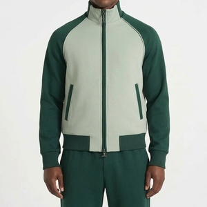 Ensemble de survêtement polaire pour homme automne-hiver, veste zippée intégrale et pantalon de jogging, tenue de sport décontractée et chaude pour l'entraînement - Product Image 3