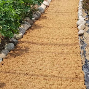 ROLLO DE MANTA DE FIBRA DE COCO DE ALTA DENSIDAD, CUBIERTA DE PISO DE FIBRA NATURAL PARA USO EN EXTERIORES Y JARDINES - Product Image 1