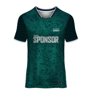 T-shirts personnalisés 100% polyester 180gsm impression par sublimation Logo entreprise personnel équipe - Product Image 5