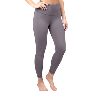 Wholesale Workout Leggings for Women <b>Hot</b> Stylish Fitness Stretch Knitted Mid <b>Waist</b> <b>High</b> Quality Ankle-Length Flared Leg - Product Image 2