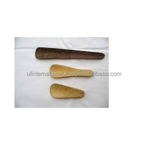 Bocina de madera de mango grande antigua, claxon de zapato de calidad natural, mediano y pequeño, rústico, en venta - Product Image 1