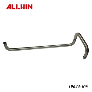 Hotel-Grade Double Towel Rack with <b>Square</b> <b>Combination</b> Handle and Washer for Bathrooms - Product Image 4