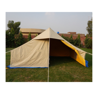 Tienda de campaña de lona impermeable para alivio de desastres de emergencia para campamentos de refugiados - Product Image 1