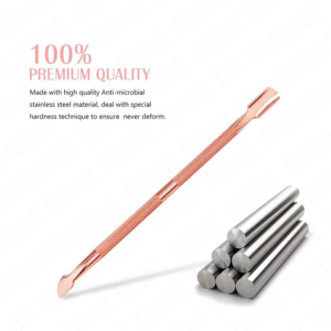 Professional Rose Gold 3 PCS Stainless Steel Nail Cuticle Pusher <b>Cleaning</b> Set Precision Manicure Pedicure <b>Tools</b> for Home Salon - Product Image 2