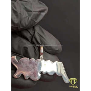 Custom <b>Name</b> <b>Necklace</b> Lab Grown Diamond Iced Out Hip Hop Pendant Luxury Jewelry Gift - Product Image 5