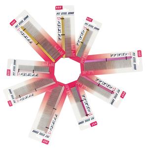 Peine de pulgas de acero inoxidable para mascotas, peine de Aseo para perros y gatos, venta al por mayor de fábrica - Product Image 5