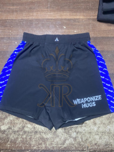 Pantalones Cortos de Lucha BJJ Unisex Personalizados al por Mayor, Transpirables, para Artes Marciales, Boxeo y Grappling, para Adultos, con Estampado - Product Image 2