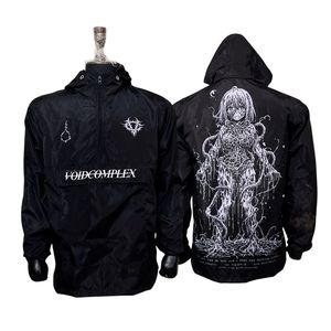 Veste coupe-vent anorak, impression par sublimation, respirante, légère, fermeture éclair sur le devant, logo personnalisé, imperméable, pour homme, pour l'extérieur - Product Image 2