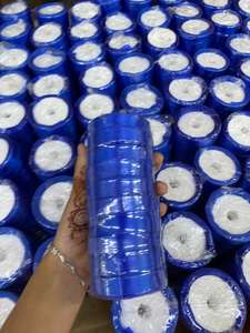 Bordure en dentelle de satin à maille de 12 mm, filet de polyester de luxe, paillettes, fil métallique, faite à la main, pour saris, robes, dupattas, vêtements ethniques - Product Image 3