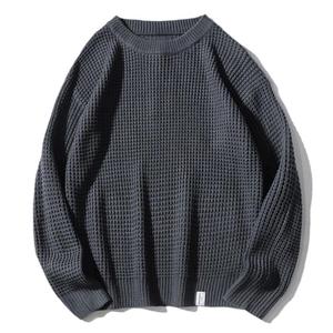 Men's New Autumn Winter Long Sleeve Pullover Sweater For <b>Wool</b> Knitted Sportswear Warm Base Layer Breathable Sweater - Product Image 3