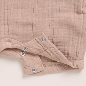 Paquete de medio mameluco de muselina orgánica de calidad superior de 2 - Latte + Cocoa Whisper - Product Image 6