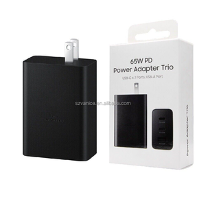 Adaptateur secteur PD 65W avec prise américaine d'origine, chargeur super rapide <span class=keywords><strong>Trio</strong></span>, adaptateurs <span class=keywords><strong>de</strong></span> voyage pour Samsung EP-T6530 - Product Image 2