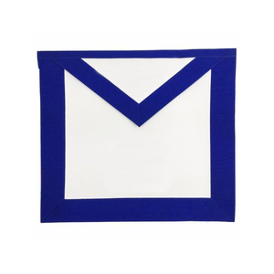 Tablier maçonnique Elite Blue Lodge avec des matériaux de première qualité et une finition cérémonielle supérieure, vente en gros de tabliers maçonniques Blue Lodge de qualité supérieure - Product Image 1