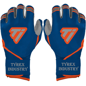 Long Cuff Baseball Batting Gloves Customized Logo Goatskin Leather Unisex Adult and Youth Baseball Softball Batting Gloves - Product Image 6