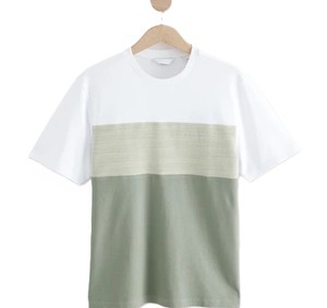 เสื้อยืดผู้ชายดีไซน์ทันสมัยไม่ซ้ำใคร ผ้าฝ้าย 100% ใส่สบายในฤดูร้อน แห้งเร็ว น้ำหนักเบา ลายพิมพ์สีสันสดใส คอกลม - Product Image 4