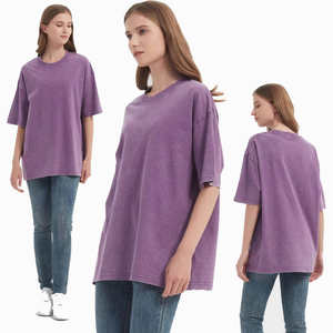 Camiseta Nueva con Lavado Ácido, Estampado Personalizado, Estilo Vintage, Oversize, de Algodón, para Hombre y Mujer, Ropa Casual - Product Image 2