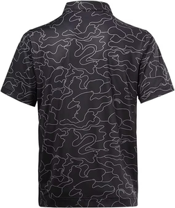 Wholesale Knitted Polyester Spandex Fabric Custom Logo Printing 4 Way <b>Stretch</b> Quick Dry Slim Fit Golf Short Sleeve T-Shirt <b>Men</b> - Product Image 5