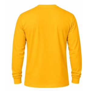 Iota Phi Theta Gold <b>Men</b>’s <b>Long</b> Sleeve <b>T</b>-<b>Shirt</b> Greek Letter Graphic Crew Neck Cotton Fraternity Casual Pullover Campus Apparel - Product Image 3