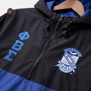 Phi Beta Sigma Impression Personnalisée Léger Coupe-Vent de Sport de Sororité et de Fraternité Veste Coupe-Vent Pour les Femmes - Product Image 6