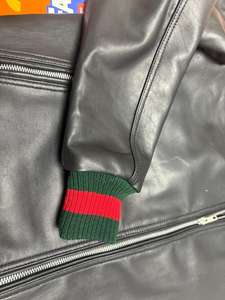 Veste universitaire en cuir de qualité supérieure, confortable, style baseball universitaire en satin, imperméable, style hiver, fourrure, vente en gros - Product Image 5