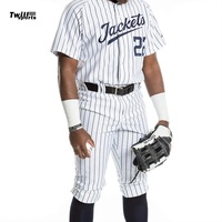 Camiseta de Béisbol Personalizada para Hombre 2026, Marca TWILL SPORTS, Ropa Deportiva, Sublimación, Patrón 3D, Secado Rápido, Spandex/Poliéster, Azul