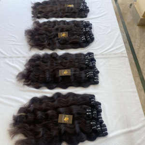 วิกผมคนบราซิล,ผิวด้านนอกเป็นลอนธรรมชาติแบบชาวเปรูจัดการกับผมเรมี่บริสุทธิ์ขายส่ง - Product Image 3