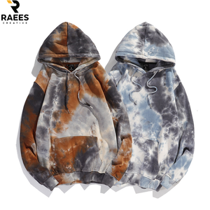 Sweat-shirts pour hommes tendance, légers, tie-dye, en coton mélangé, couleurs unies, nouveaux arrivages - Product Image 6