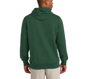 Sweat-shirts à capuche pour hommes en gros, avec étiquette brodée, coupe classique, épaules tombantes, 100% coton molletonné, poche, séchage rapide - Product Image 2