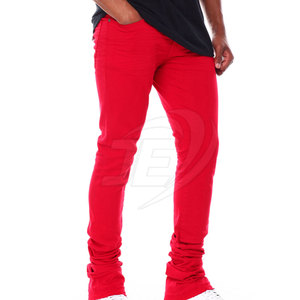 Pantalones apilados para hombre, lavados, de fábrica, en oferta, al por mayor, precio razonable, hechos con la mejor calidad. - Product Image 5