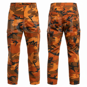 Low MOQ Customized Camouflage Pattern Cargo <b>Pants</b> for <b>Men</b> Outdoor Workwear Casual Wear Cotton Waterproof Trousers <b>Men's</b> - Product Image 6