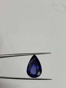 หินอัญมณีแทนซาเนตทรงลูกแพร์สีสวยและคุณภาพสูงสุดทำพลอยหลวม12.10 Cts เจียระไนโดย Sadiya International - Product Image 5