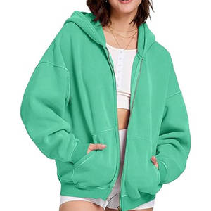 Sweat à capuche en tissu doux, coupe décontractée, respirant, léger, pour femmes, streetwear, tenue décontractée quotidienne - Product Image 1