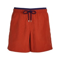 Shorts de bain pour hommes de haute qualité, écologiques, couleur unie, commande en gros, personnalisables, séchage rapide, respirants, anti-UV, 100% polyester