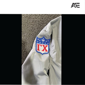 Veste de survêtement en satin et nylon personnalisée pour équipe scolaire, col en V, uniforme sportif brodé, fournisseur OEM, vestes pour hommes - Product Image 3