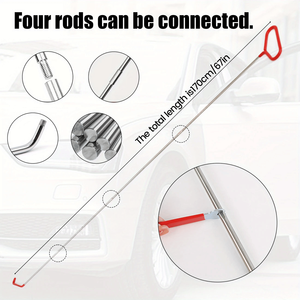 Gancio per Quinta Ruota per Camion Pesanti, Strumento di Emergenza a Lungo Raggio 59\", Preferito SpeedX.UNIUNI.USPS, Modello per Rimorchio Auto - Product Image 3