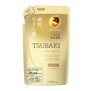 Japan TSUBAKI Premium Volume & Repair Champú para el cabello Recambio 330ml Venta al por mayor Aceite de Camelia Fluffy Bounce Productos más vendidos 2024 - Product Image 1