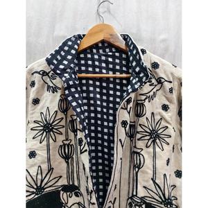 เสื้อแจ็คเก็ตขนสัตว์ปักลายทำมือสำหรับผู้หญิง สไตล์โบโฮ ลายช้างและดอกไม้ แบบแคชเมียร์ เสื้อโค้ทฤดูหนาว ดีไซน์เนอร์สไตล์ชาติพันธุ์ - Product Image 3