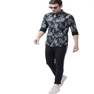 ชุดเดรสผ้าคอตตอนแขนสั้นสำหรับวัยรุ่นระบายอากาศได้ดีปักสีพื้นสำหรับฤดูร้อนของผู้ชาย - Product Image 6