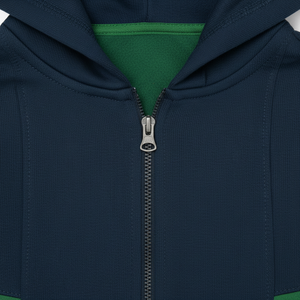 Ensemble de sous-vêtements de sport épais pour homme, 100 % coton respirant, à capuche, couleur unie, coupe classique, style streetwear, idéal pour l'hiver - Product Image 5
