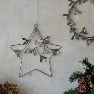 Golden Metal Christmas <b>Tree</b> Centerpiece with Star <b>Topper</b> for Holiday Decorations - Product Image 3