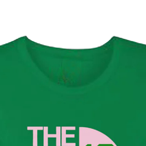 Camiseta AKA The Eight Club 8, camiseta verde de algodón de primera calidad con cuello redondo, manga corta, suave, transpirable, informal, para mujer - Product Image 4