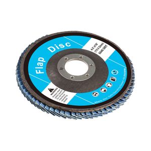 Dischi lamellari abrasivi in zirconia tipo 29 per smerigliatrice angolare, grana 40 P80, 4 1/2'' x 7/8'' - Product Image 6