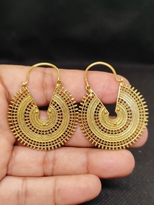 Jewelry brass <b>Earrings</b> Trend Gold Plated amethyst quartz drop <b>Earrings</b> for Handmade Elegant Dangle <b>Earrings</b> - Product Image 4