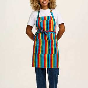 Long-Length Cooking <b>Apron</b> For Full Coverage Customized Logo Printed <b>Kitchen</b> <b>Apron</b> With Classic Look And Functional Storage - Product Image 5