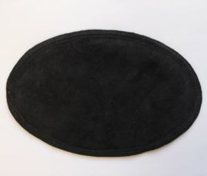 Protector de Codo de Neopreno Negro Ovalado Universal para Protección del Codo - Product Image 3