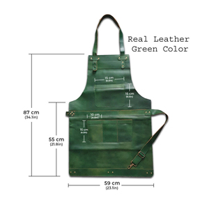 Premium <b>Leather</b> Apron Wholesale 2026 Top Best Quality Adjustable Straps Custom Logo High Quality Workwear New Arrival - Product Image 4