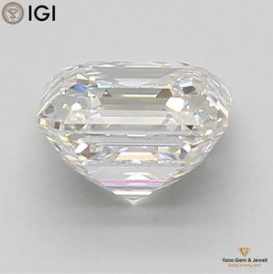 Diamant de laboratoire CVD de 2,00 carats, certifié IGI, clarté VS2, couleur E, taille Asscher, pour centre de bague époustouflant - Product Image 5